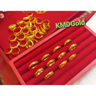 KMDGold แหวนทองเกลี้ยง1/2ครึ่ง ทองแท้พร้อมใบรับประกัน