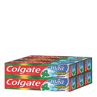 🔥*พร้อมส่ง*🔥 คอลเกต ยาสีฟัน สูตรเกลือ สมุนไพร ขนาด 150 กรัม แพ็ค 6 กล่อง Colgate Toothpaste Salt Herbal 150 g x 6