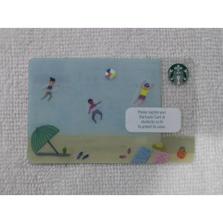 บัตร Starbucks ลาย Summer Beach (R&amp;R) 2017