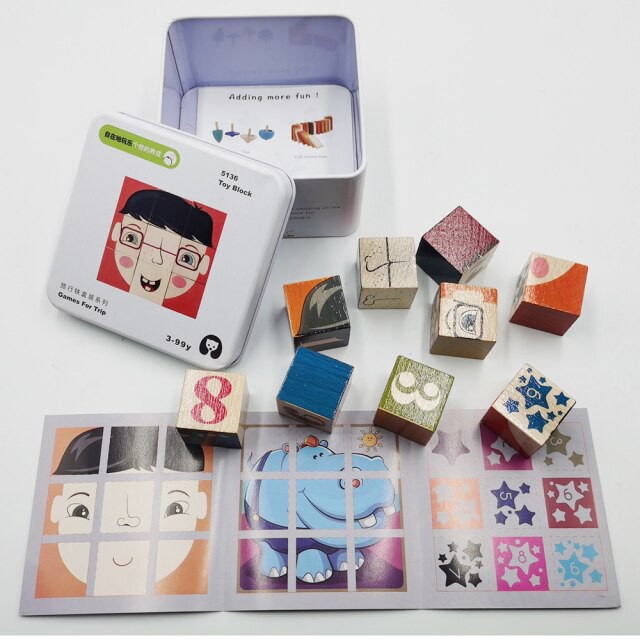 Toy Block ของเล่นไม้ช่วยเสริมทักษะสำหรับเด็ก