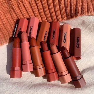 พร้อมส่ง  💓 Lip Tanako mini 🍁 ลิปสติกโทนสีสวย แท่งมินิ เนื้อกึ่งแมท ได้ 6 แท่ง