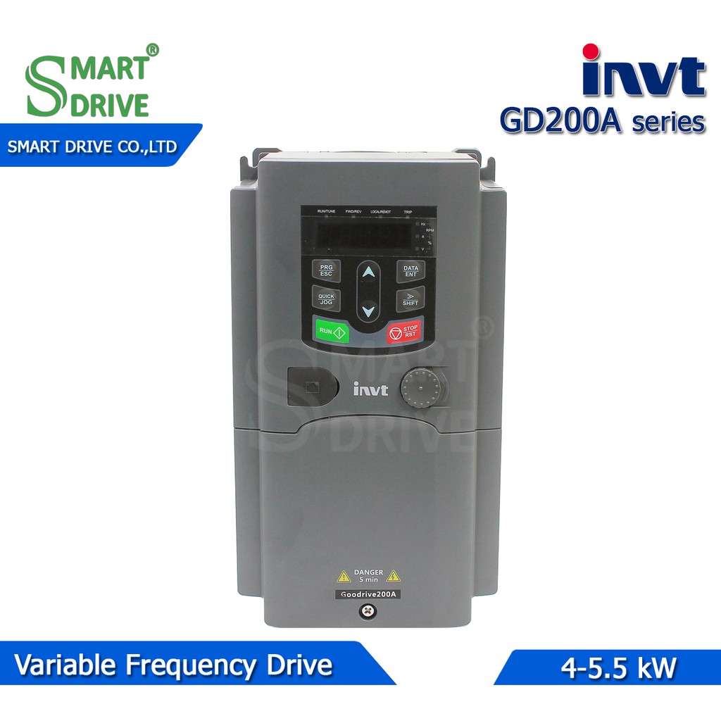 INVT GD200A Series 4.0-5.5KW 3Phase 380V Variable Frequency Inverter Motor Drive VSD VFD