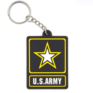 พวงกุญแจยาง US Army ทหาร ตรงปก พร้อมส่ง