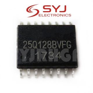 มีสินค้า ซีรีย์รถบัส W25Q128BVFG 25Q128BVFG 25Q128 128M X 1 SPI SOP16 5 ชิ้น