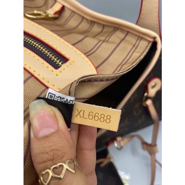 เซท3ใบ กระเป๋าหลุยส์ Louisvuitton หลุยส์ช้อปปิ้ง ไซค์14” Mirror ✅ - รูปที่ 4