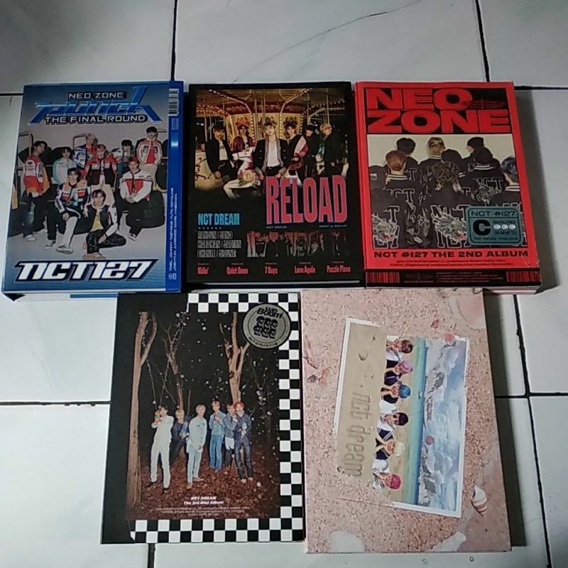 อัลบั้มอัลบั้ม Nct Riddin Ver / Punch 1st Ver / We Boom Ver / We Young Album Only / Neozone C Ver EU