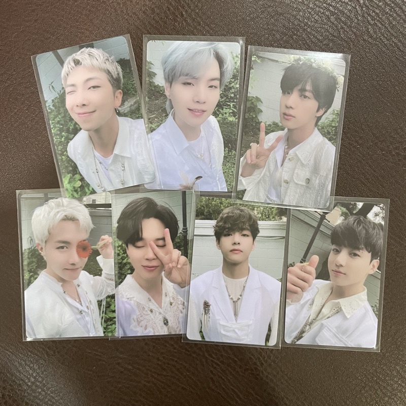 BTS butter lucky draw card การ์คลัคกี้จากเว็ป PST / power station พร้อมส่ง ยกเซ็ต