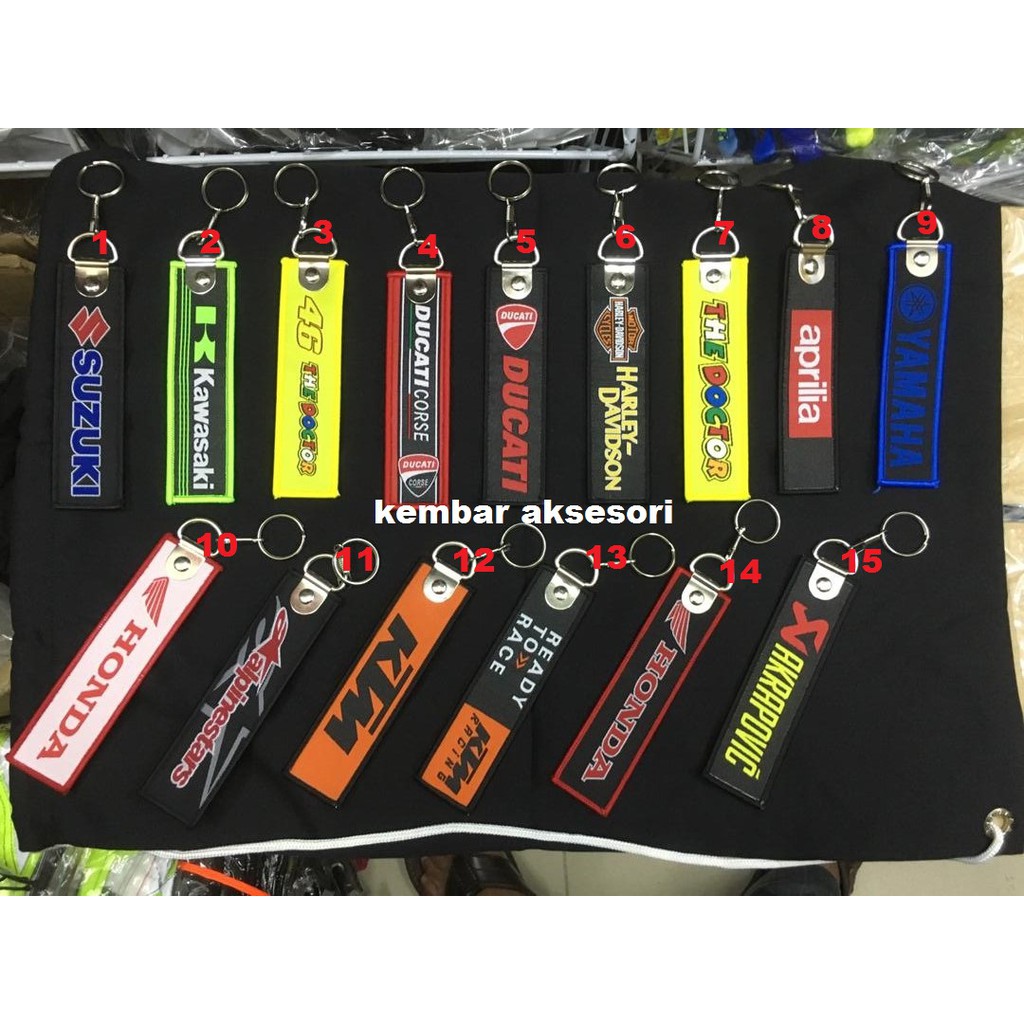 พวงกุญแจ พวงกุญแจ KAIN MOTOR YAMAHA DUCATI SUZUKI HONDA KAWASAKI KTM DUCATI