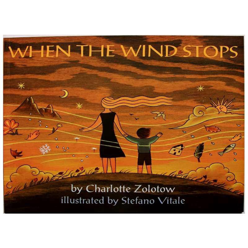 หนังสือภาษาอังกฤษสำหรับเด็กWhen The Wind Stops หนังสือภาษาอังกฤษของเล่นเด็ก