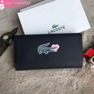 Lacoste Womens Croc Heart Wallet ของแท้ ราคาถูก