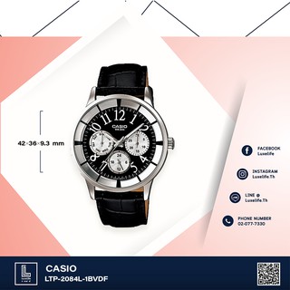 นาฬิกาข้อมือ Casio รุ่น LTP-2084L-1BVDF  Standard -หญิง