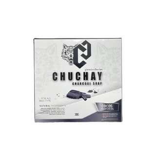 ส่งถูก-ส่งไว📌 Chuchay Charcoal Soap สบู่ ชูว์ชายน์ (30g.)