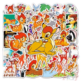 ❉ Bambi - Disney Cartoon สติ๊กเกอร์ ❉ 50Pcs/Set DIY Fashion Luggage Laptop Skateboard Doodle Decals สติ๊กเกอร์