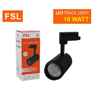 โคมแทรคไลท์ FSL-TRACK-LIGHT-18W-BL แสงขาวและแสงวอร์มไวท์