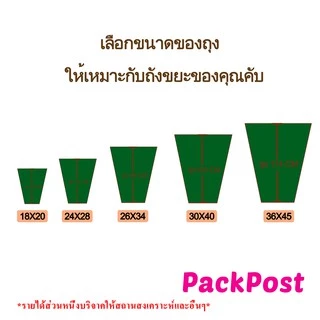 ถุงขยะดำ เกรดA ใช้งานง่าย ราคาประหยัด พร้อมกลิ่นหอม