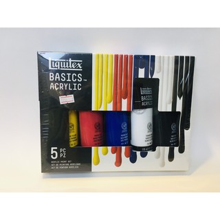 ชุดสีอคริลิค ลิควิเท็กซ์ Liquitex Basics Acrylic Color Set