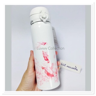 STARBUCKS tumbler Sakura handy stainless bottle petal 500ml