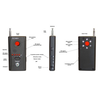 CC308 Hidden Camera GSM Audio Bug Finder Anti Monitor Detector