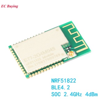 Nrf51822 โมดูลบอร์ดทดลองไร้สาย BLE 4.2 BLE4.2 SOC 2.4GHz 4dBm DIY PCB