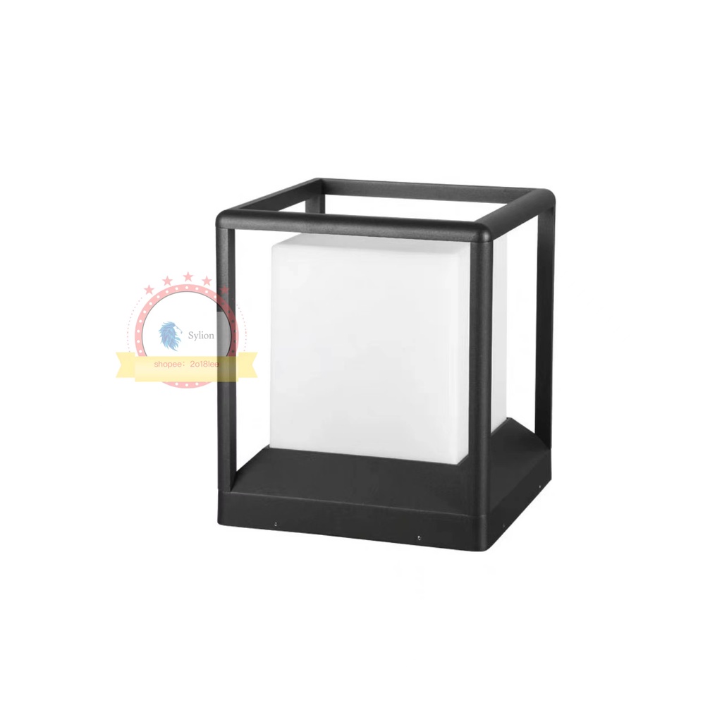 KL-2525 โคมไฟเสา อะลูมิเนียม กันฝน เปลี่ยนหลอดไฟได้ ใช้เต้ารับ E27*1