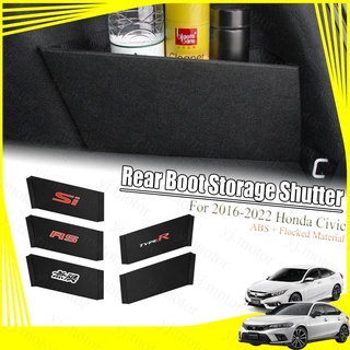 กล่องเก็บของท้ายรถยนต์ ABS สําหรับ Honda Civic FC FK Rear Boot Shutter 2022 Civic FE 2016-2021