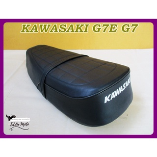 KAWASAKI G7E G7 COMPLETE DOUBLE SEAT "BLACK"  // เบาะรถมอเตอร์ไซค์ สีดำ หนังพีวีซี สินค้าคุณภาพดี