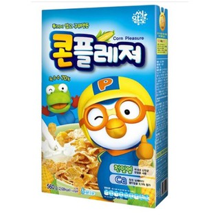 Pororo real CORN cereal🌽ซีเรียลข้าวโพดสำหรับเด็ก🌽ไม่ทอดได้ประโยชน์🌽ไม่หวานมาก🌽