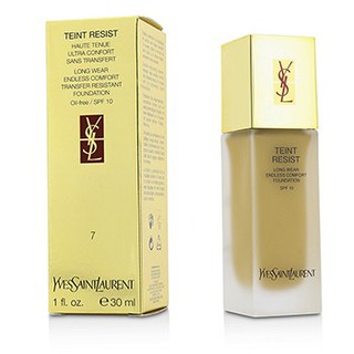 YVES SAINT LAURENT  Teint Resist Long Wear Transfer Resistant Foundation SPF10