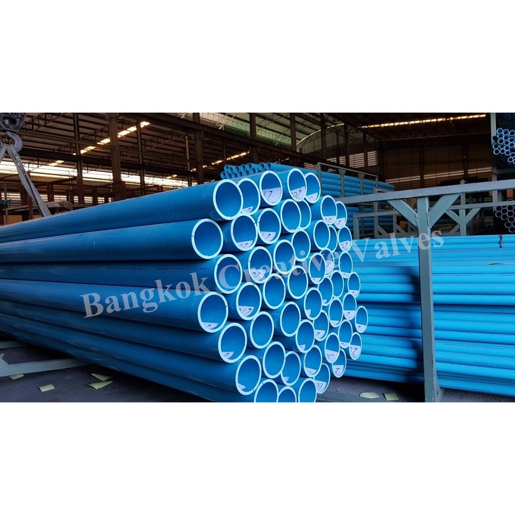 ท่อPVC สีฟ้า ชั้น 8.5,13.5 มอก. ความยาว 1 เมตร ขนาด 2"-3"