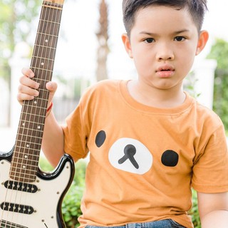เสื้อยืดเด็ก ริลัคคุมะ No.001 (Rilakkuma Face Kid T-shirt - No.001)