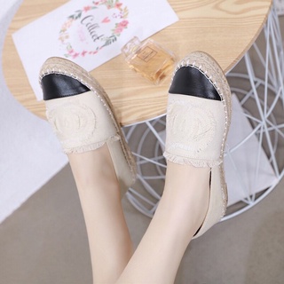 ราคารองเท้าทรงสวม Espadrilles cavas K8990 (ใหญ่กว่าปกติ ลด1ไซส์)