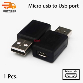 ตัวแปลง อะแดปเตอร์แปลง Micro usb to Usb port Adapter