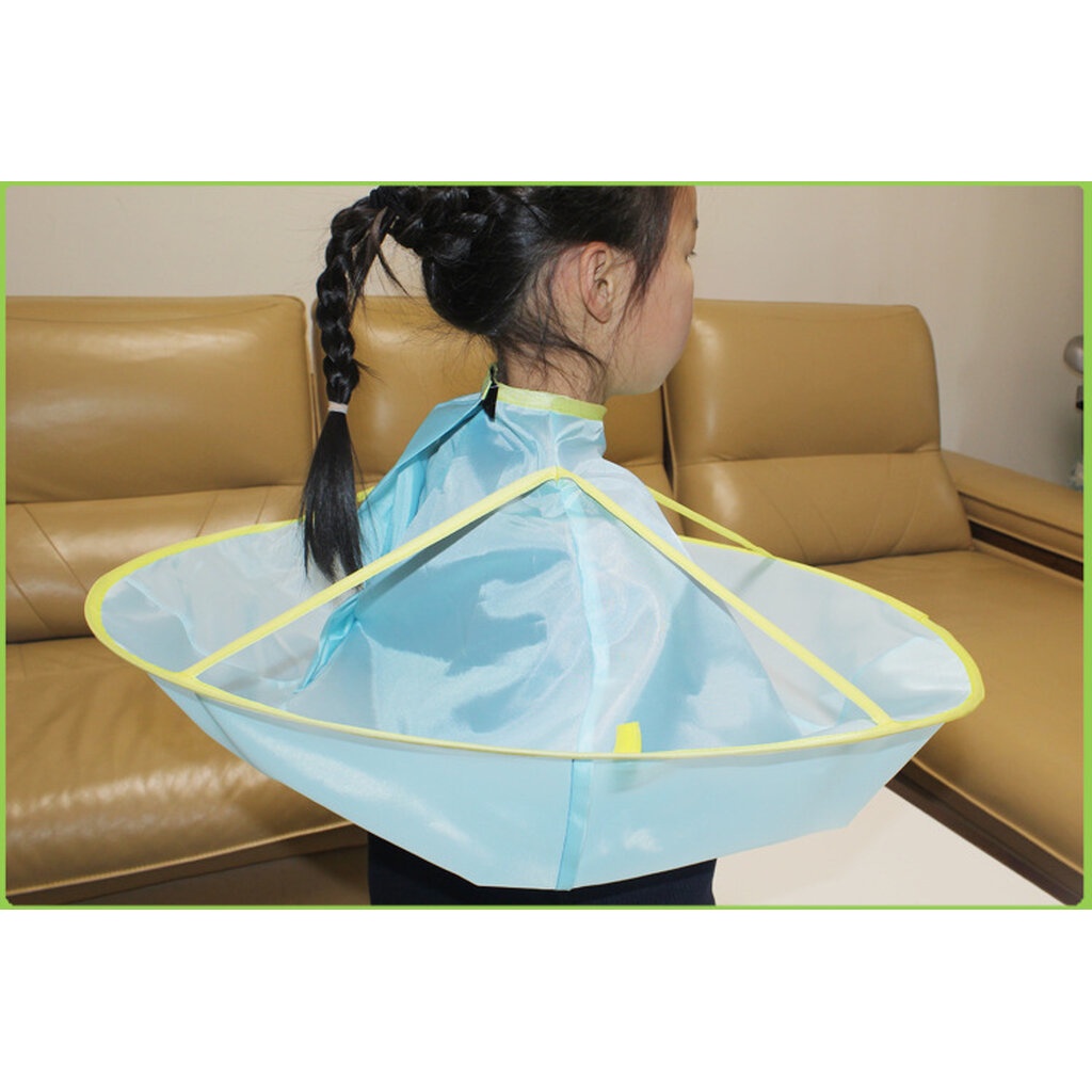 NanaBaby ผ้าคลุมตัดผม ที่รองตัดผม ที่คลุมตัดผมเด็ก-ผู้ใหญ่ แบบเก็บผมไม่ร่วงลงพื้น