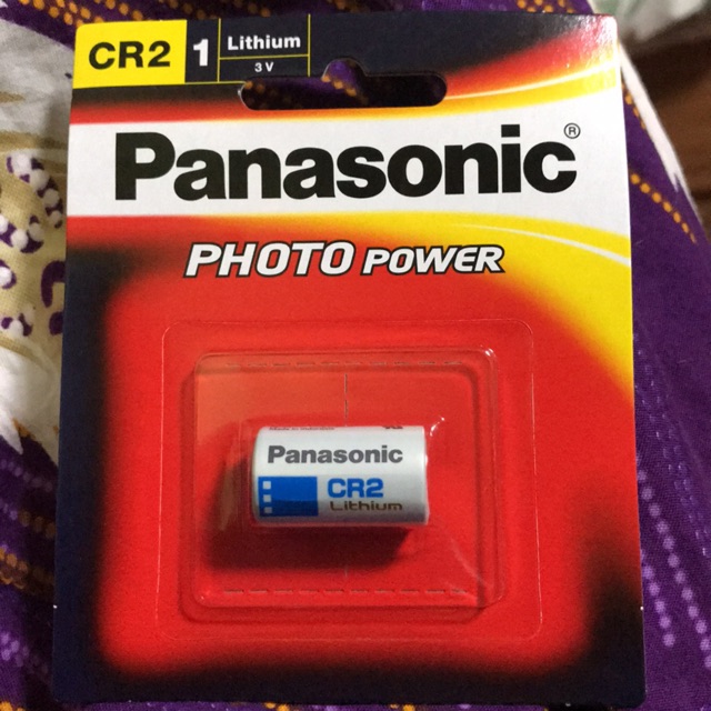 พร้อมส่ง ถ่านกล้องถ่ายรูป Panasonic CR2 แท้ 100%