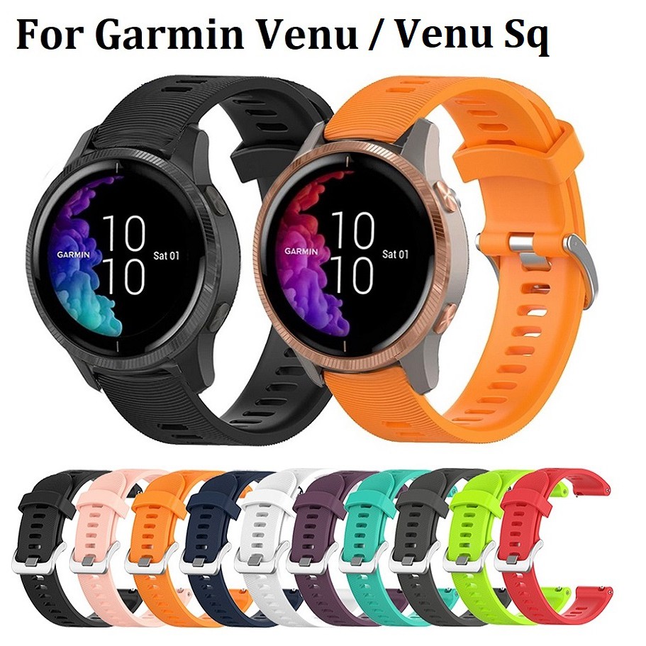 สายนาฬิกาไนลอน สำหรับ Garmin Venu Garmin Venu Sq Garmin forerunner 245 245Garmin forerunner 645 645 