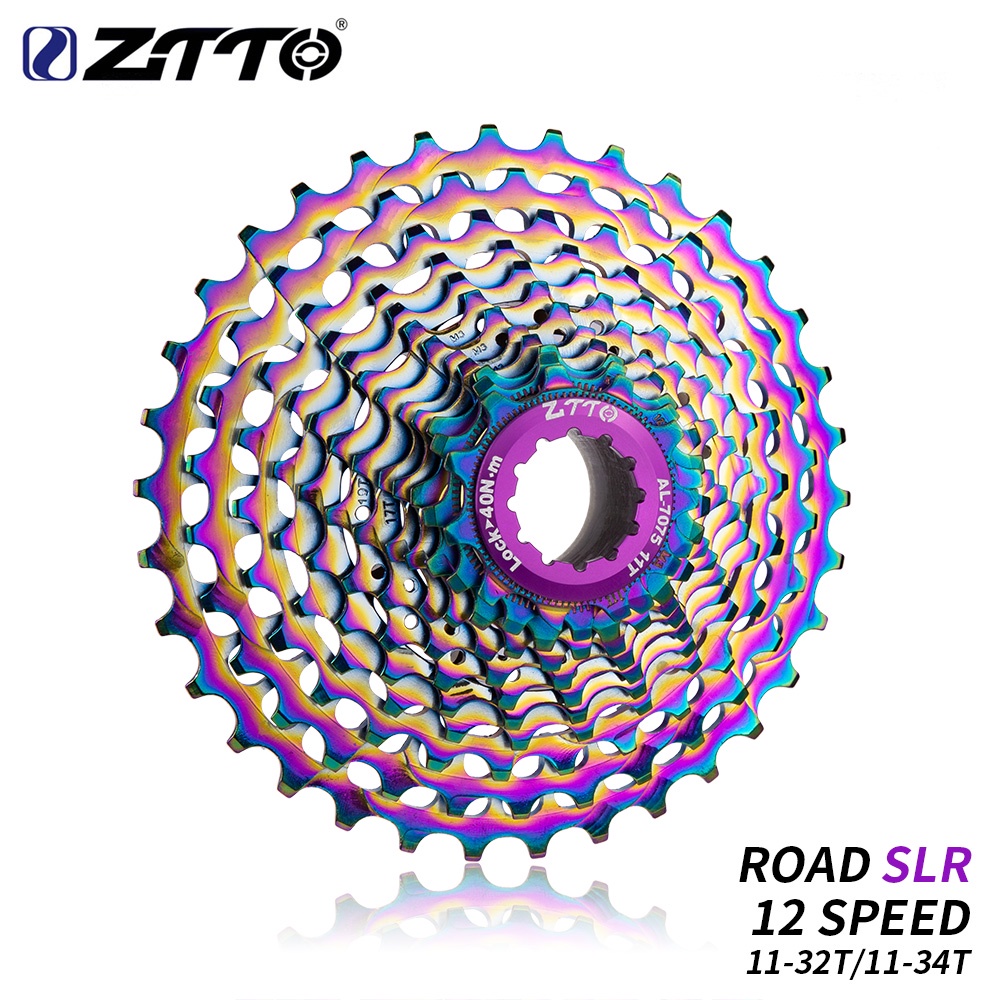 Ztto เฟืองจักรยาน SLR 12 ความเร็ว 11-28T 12S 11-32T 11-34T 12S สีเงิน