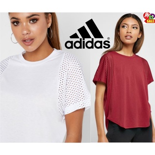 Adidas - ใหม่ อาดิดาส เสื้อยืดแขนสั้นสไตล์ลำลอง ทรงลูส แขนเสื้อผ้าตาข่าย ADIDAS ID MESH TEE DZ8652 DX7935 DZ8656