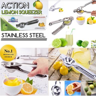 Action Lemon squeezer ที่บีบมะนาวสแตนเลสแบบกด