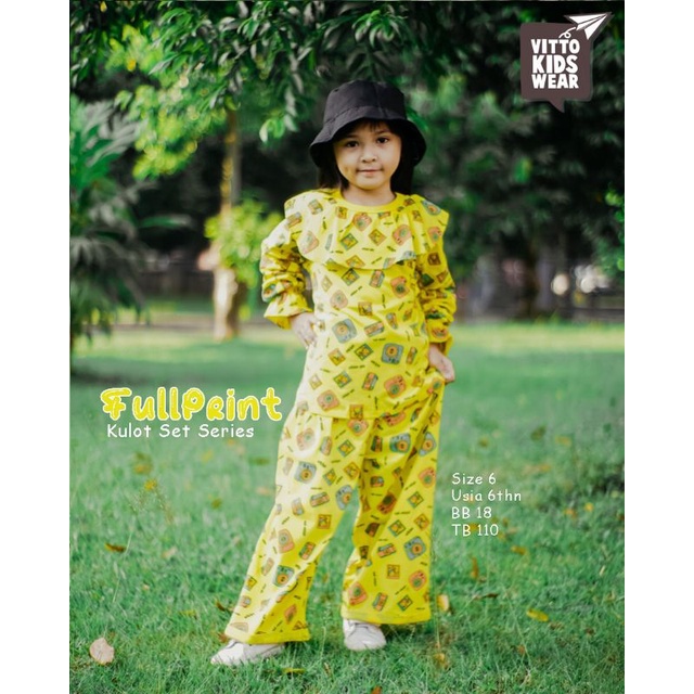 Set Curly Printing โดย Vitto Kidswear