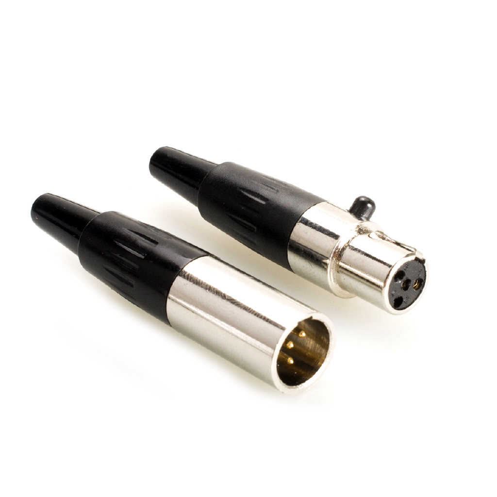 พร้อมสต็อก* 1 ชิ้น,TA4M TA4F 4 พินชาย / หญิง Mini XLR Audio ไมโครโฟนเชื่อมต่อ