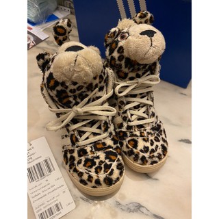 adidas kids jeremy scott new york ลายเสือ size UK7K