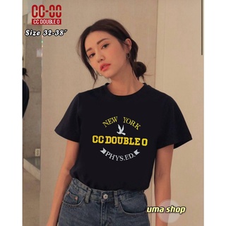 เสื้อยืด👕แขนสั้น CCOO งานปัก✂งานป้าย คอตตอน100% สวมใส่สบาย ไม่ร้อน(S,M,L,XL) No 14.