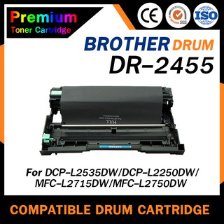 HOMEFGDRUM DR-2455/2455/D2455 For Brother HL-L2370/HL-L2375/HL-L2385/DCP2535/MFC-L2770 ตลับดรัม