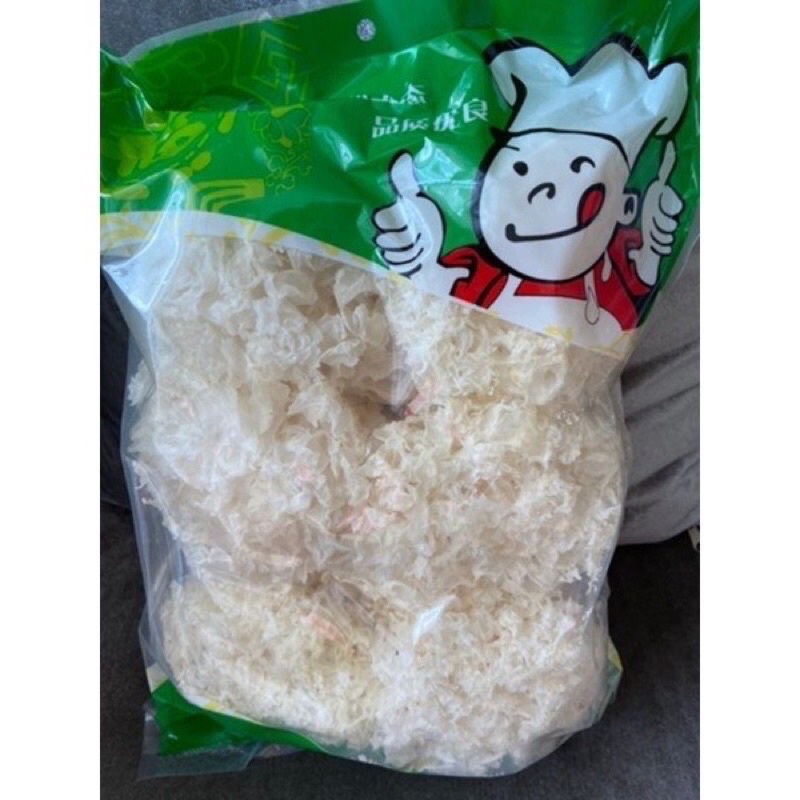 เห็ดหูหนูขาว เกรดAAAAA ดอกสวย ขนาด500กรัม ราคาถูก