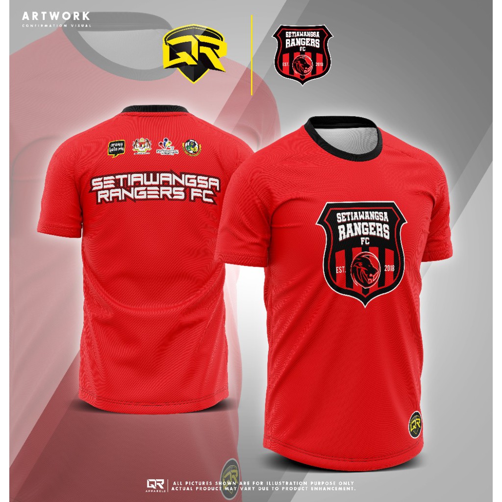 เสื้อเจอร์ซีย์แฟน Red Setiawangsa Rangers FC