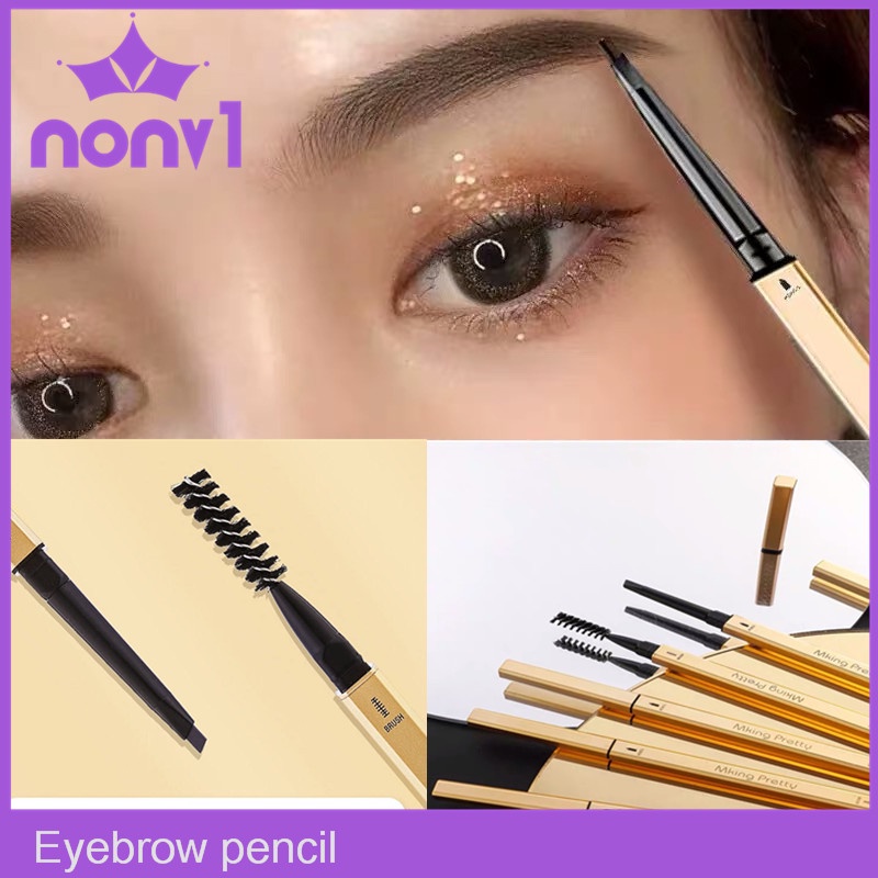 Eyebrow pencil ดินสอเขียนคิ้ว ดินสอเขียนคิ้ว สูตรกันน้ำ Gold set
