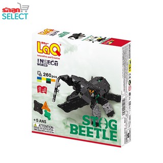 LaQ Stag Beetle ลาคิว ชุด ด้วงคีม ตัวต่อเสริมพัฒนาการ ผลิตในญี่ปุ่น สำหรับเด็กอายุ 5 ขวบขึ้นไป ช่วยพัฒนาสมองซีกซ้าย-ขวา