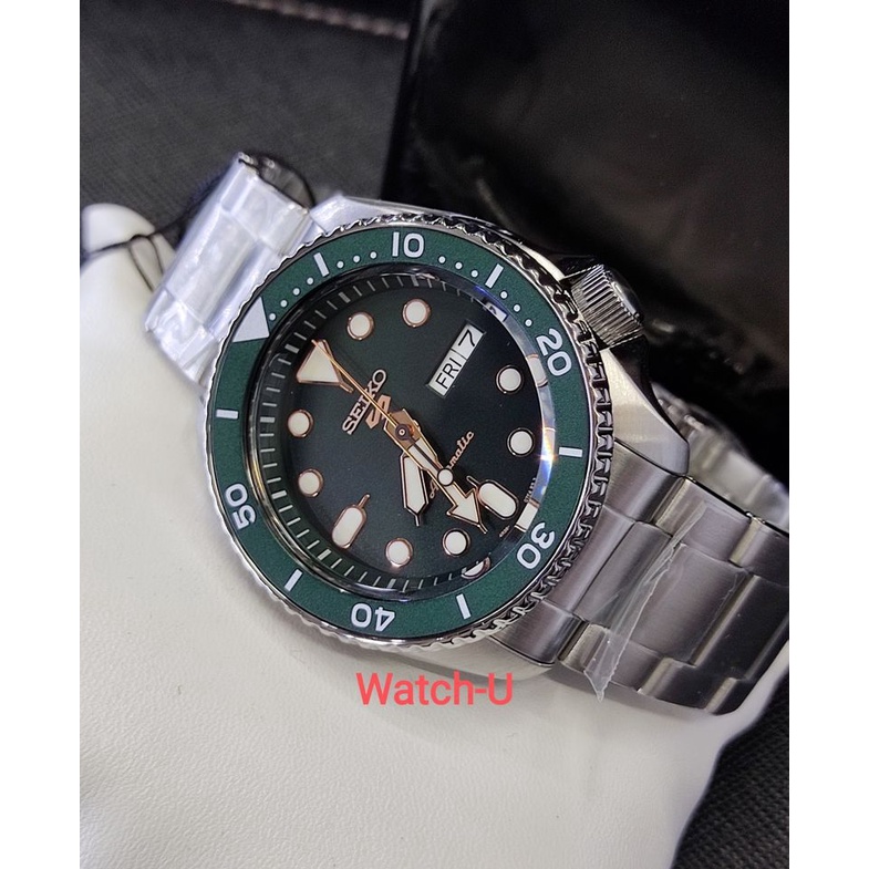 นาฬิกาผู้ชาย SEIKO Automatic new logo รุ่น SRPD63K1 SRPD63K SRPD63