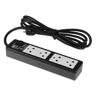 รางปลั๊กไฟ 4 ช่อง UNIC C404 2 ม.  POWER STRIP UNIC C404 4-OUTLET 2M