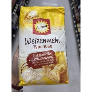 แป้งสาลี ตรา ออโรร่า 1 Kg. Weizen Mehl Type 1050 ( Aurora Brand )